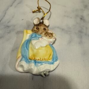 Schmid mouse ornament 1982 Easter !
